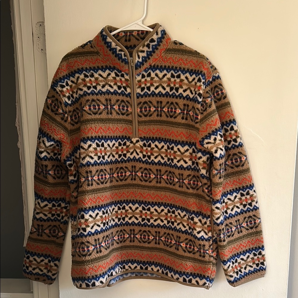 Men's Multicolor Patterned Sweater